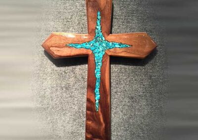Rich Charlson Art - Black Walnut With Turquoise